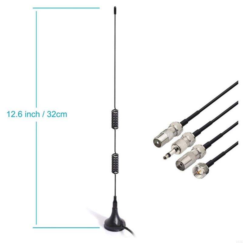 103E 50 ohm FM Antenna Stereo Receiver Home Theater Receiver Tuner Base