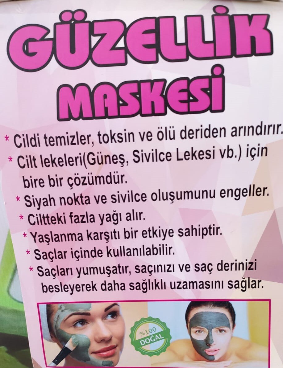 Clay Mask-Natural Clay Mask-400gr