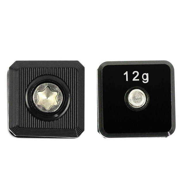1Set Golf Club Weights For TaylorMade M3 Driver 5/8/9.5/12/13g Putting Aid Training Aluminum Alloy Golf Parts Accessories: 12g