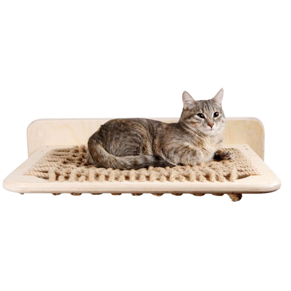 Kat Hangmat Kat Huisdier Bed Mat Duurzaam Praktische Klimrek Muur Platform Kat Kitty Opknoping Bed Wandmontage Sofa Voor katten: Default Title
