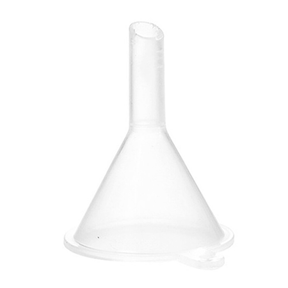 Transparent Plastic Funnel Small Liquid Filing Bottle Kitchen Tool Clear Funnel Liquid Distribution For Perfume Oil Bottle