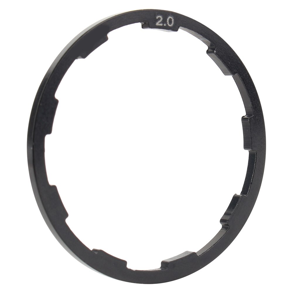 Bicycle Grooved Hub Washer MTB Bottom Bracket Spacers Flywheel Cassette Gasket Road Bike Freehub Washer 1/1.5/2mm 10S 11S