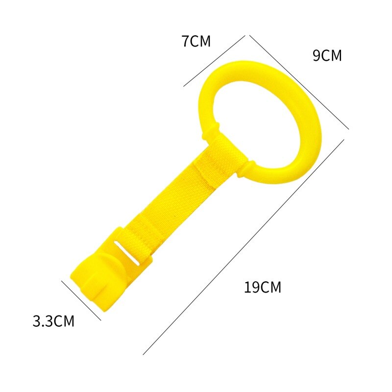 4 stk/parti ring til kravlegård baby krybbe kroge generel brug kroge baby legetøj senge ringe kroge universal ring hjælpe baby stativ