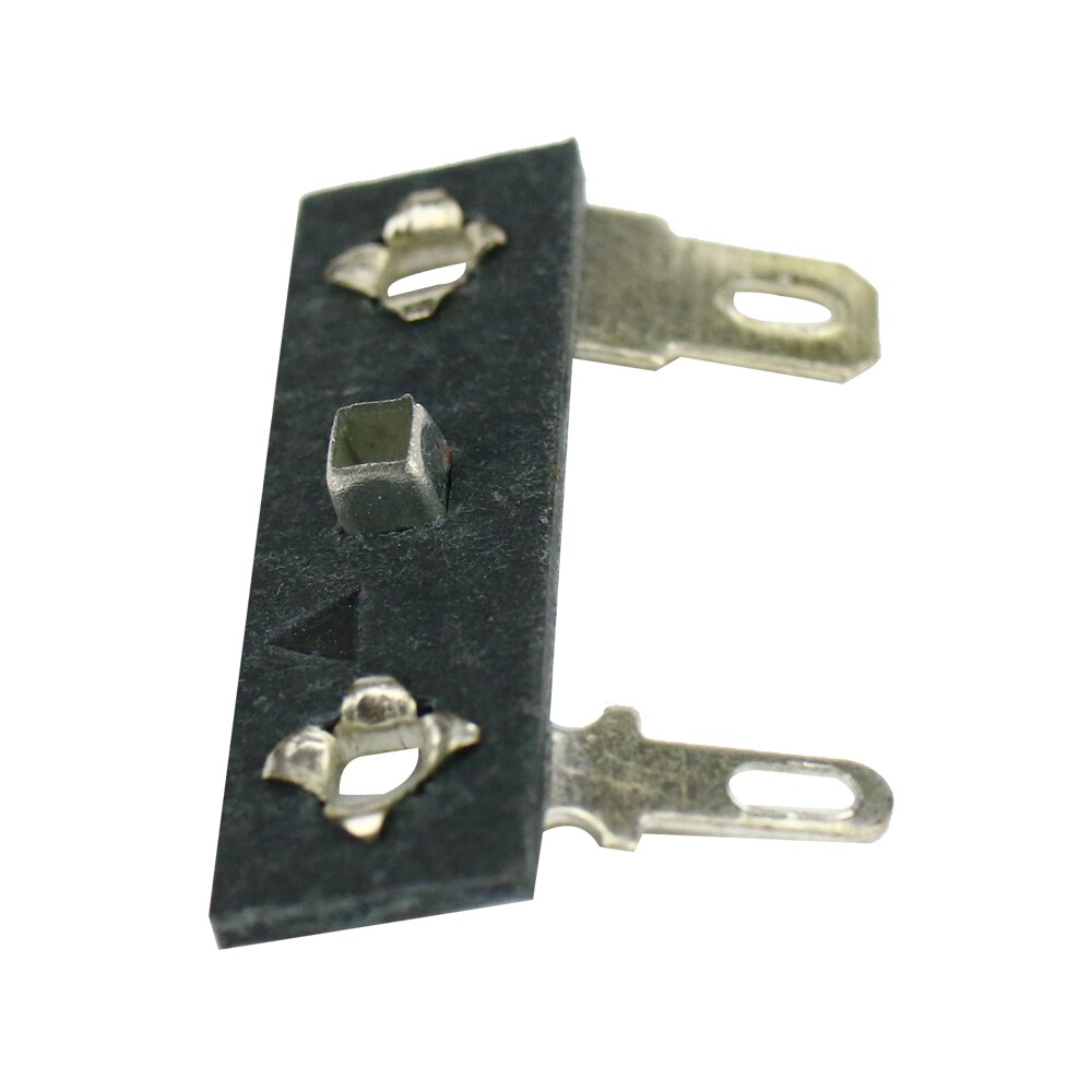 GHXAMP Speaker Cable Lugs Soldering 2-pin Horn Lead Tab Copper Silver Plated Lead Terminal Lug Horn Soldering Lug 2PCS