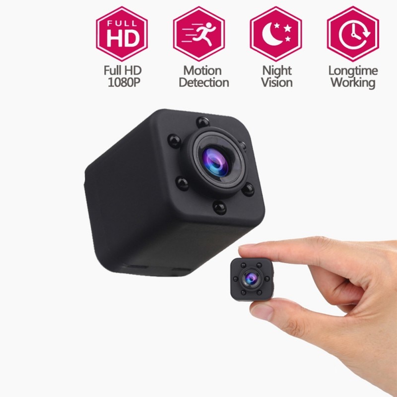 Mini camera SQ18 SQ19 HD 1080P recorder draagbare nachtzicht motion detection sport mini DV camera
