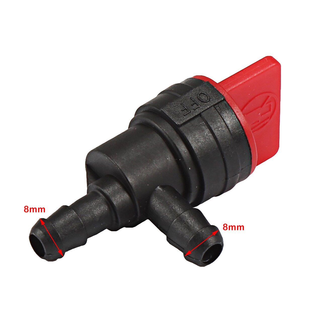 1/4" 90 Degree Fuel Shut-Off / Cut-Off Valve For ATV Go Kart Bike Mowers