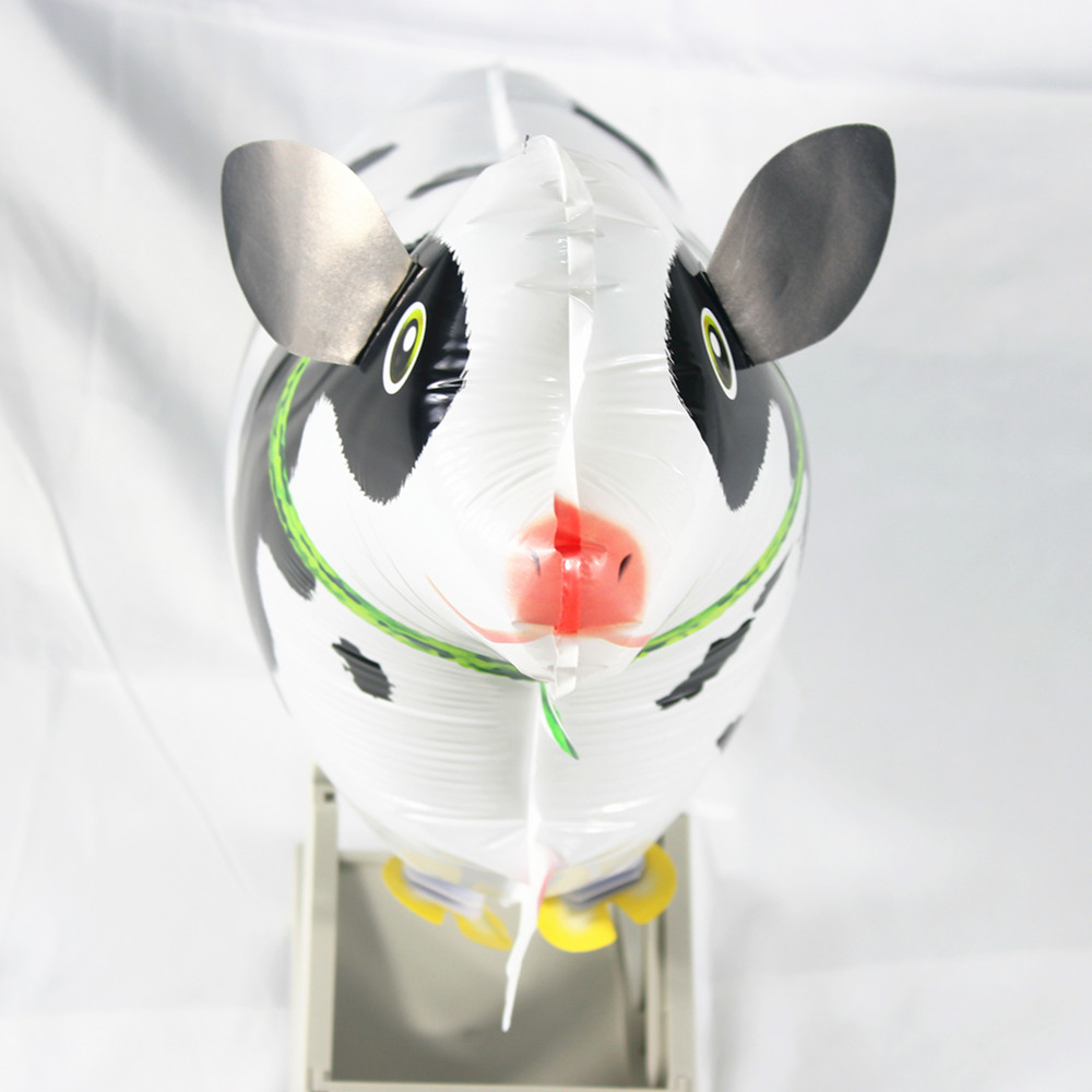 animal de compagnie marche ballon animal ballon laitier bovins milch vache gonflable enfants bionic jouet pour anniversaire décoration de mariage