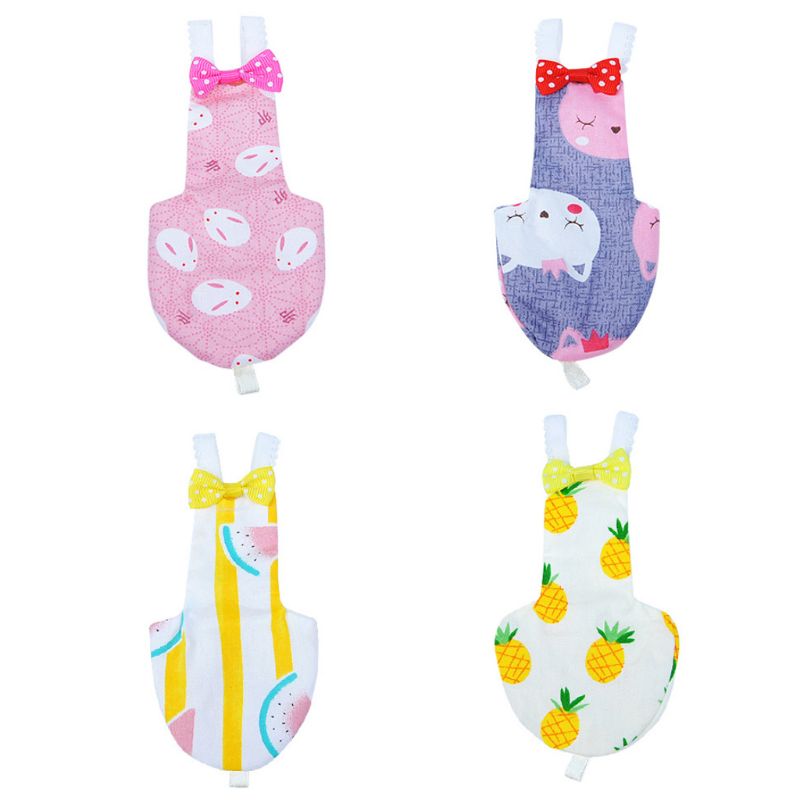 Bird Parrot Diaper Cockatiel Pigeons Flight Suit Clothes Medium Large Pet Birds Feces PocketDrop Ship