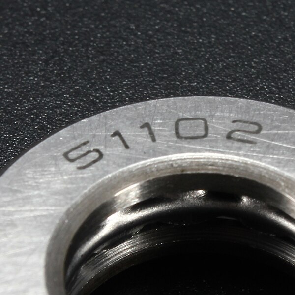 Pratical Miniature Thrust Bearings Metal Sealed Shielded 3 Parts Roll Axial Ball Thrust Bearing 51100 15 x 28 x 9mm