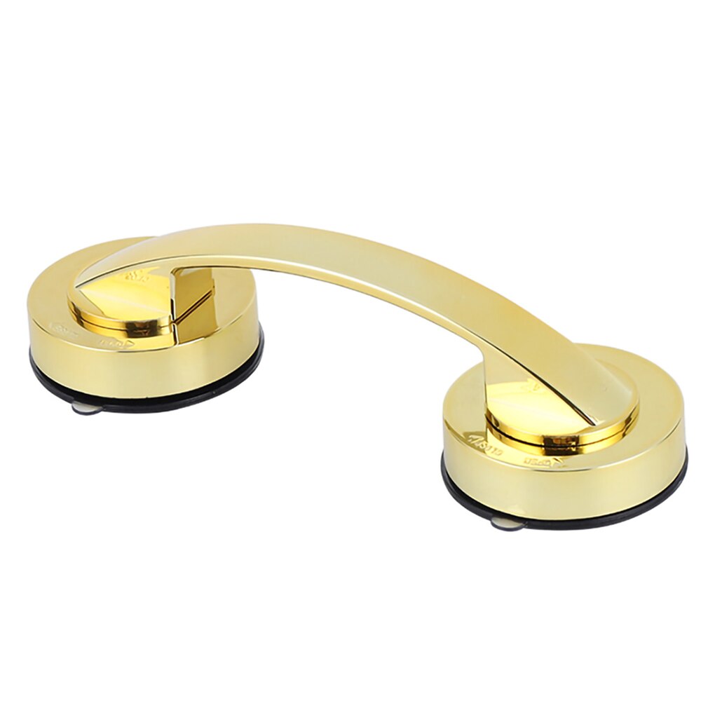 Sticky Refrigerator Handle Door Grab Bar Safety Wall Handle For Handle Bathroom Kitchen The Elderly Cupboard Armrest Reusable: Gold-M