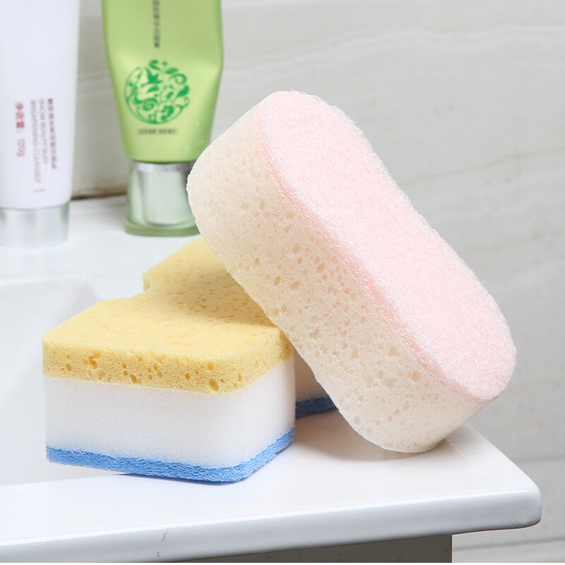 Japan Imported Soft Body Cleaning Bath Sponge Scrubber Cleaning Shower Scrub Bath Ball Skin Brush Exfoliating Bathing Sponge