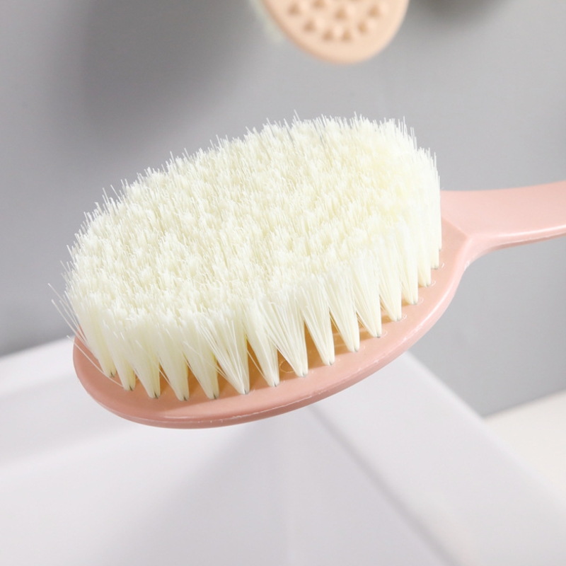 Cepillo corporal de mango largo para la espalda, esponja de ducha, exfoliante, masaje de la piel, exfoliación, accesorios de baño