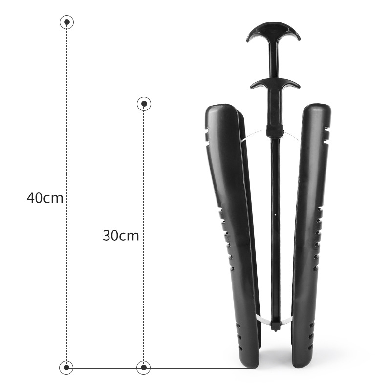 Soporte de plástico resistente para botas altas, accesorio portátil para botas, cómodo y cómodo, organizador para zapatos