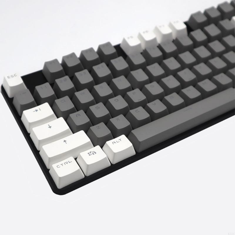 K32C Double Shot Keycaps OEM -Profil 104 Tasten Backlit Keycaps GK61 64 84 96 Layout