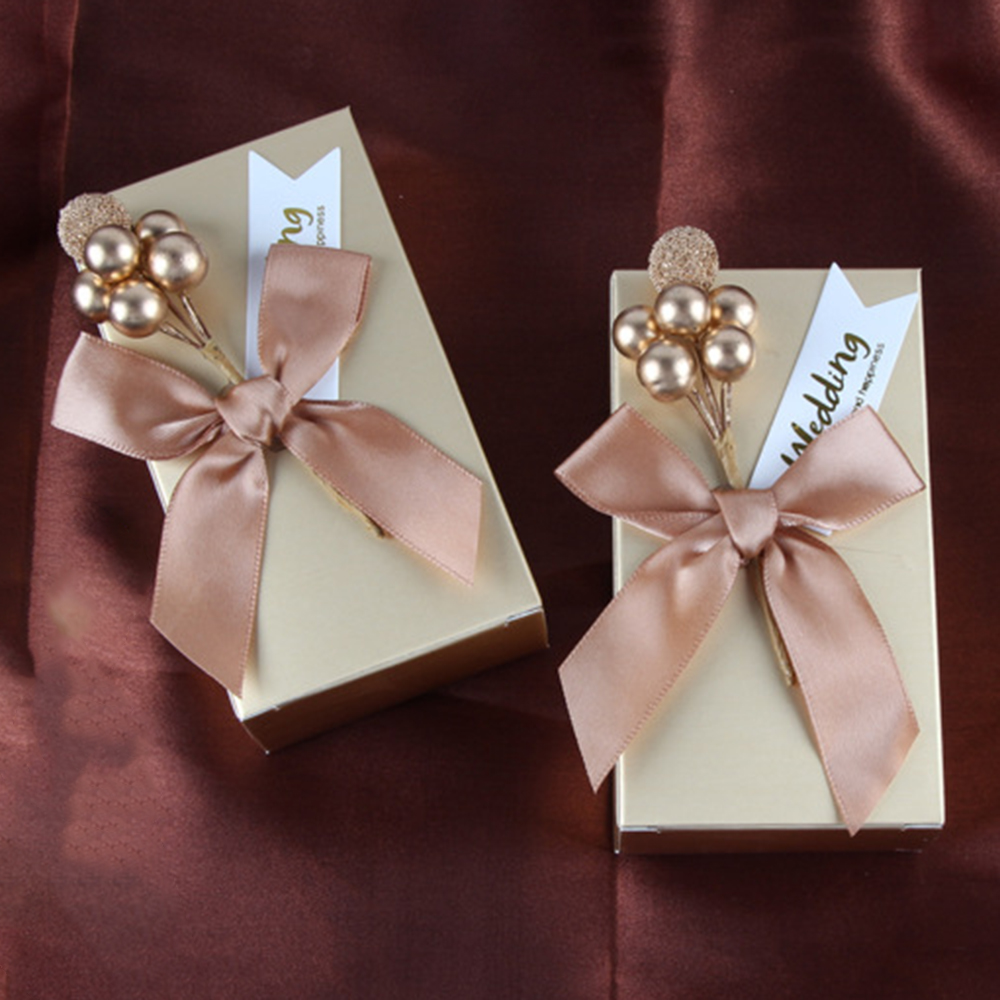 Cajas de dulces para decoración de fiestas de cumpleaños, bolsas de papel, suministros para fiestas y eventos, embalaje para de Baby Shower, 10/20 unidades