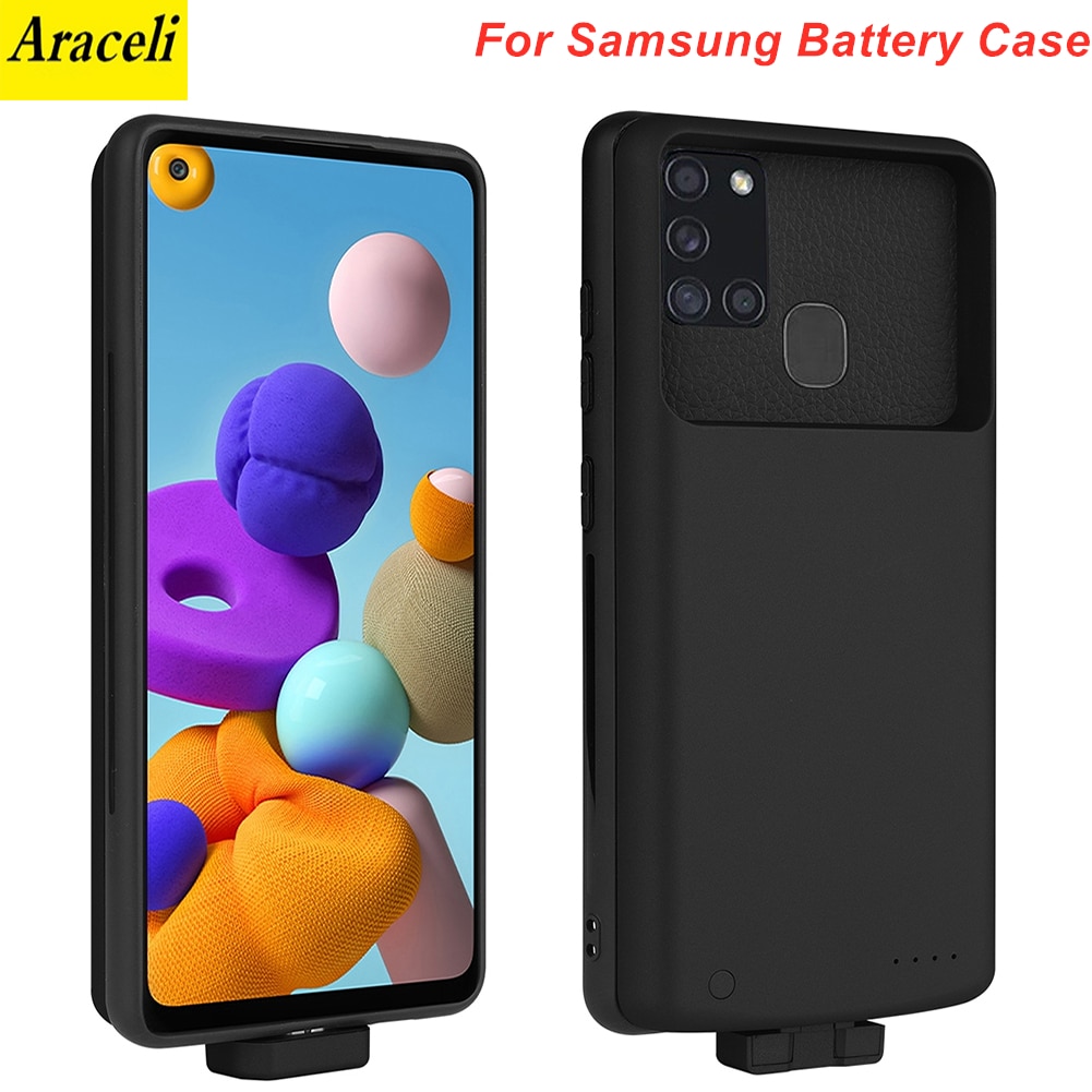 10000 Mah dla Samsung Galaxy A21S M31 S20 FE A51 A51 5G A71 A71 5G A31 S20 S20 Plus S20 Ultra A20 A30 A50 pojemnik na baterie ładowarka