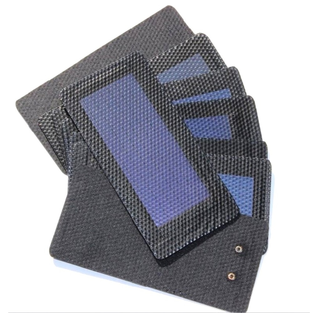 1Pc 0.3W 2V Waterproof Foldable Solar Panel DIY Battery Cell Flexible Amorphous Silicon Membrane Solar Charging Panel