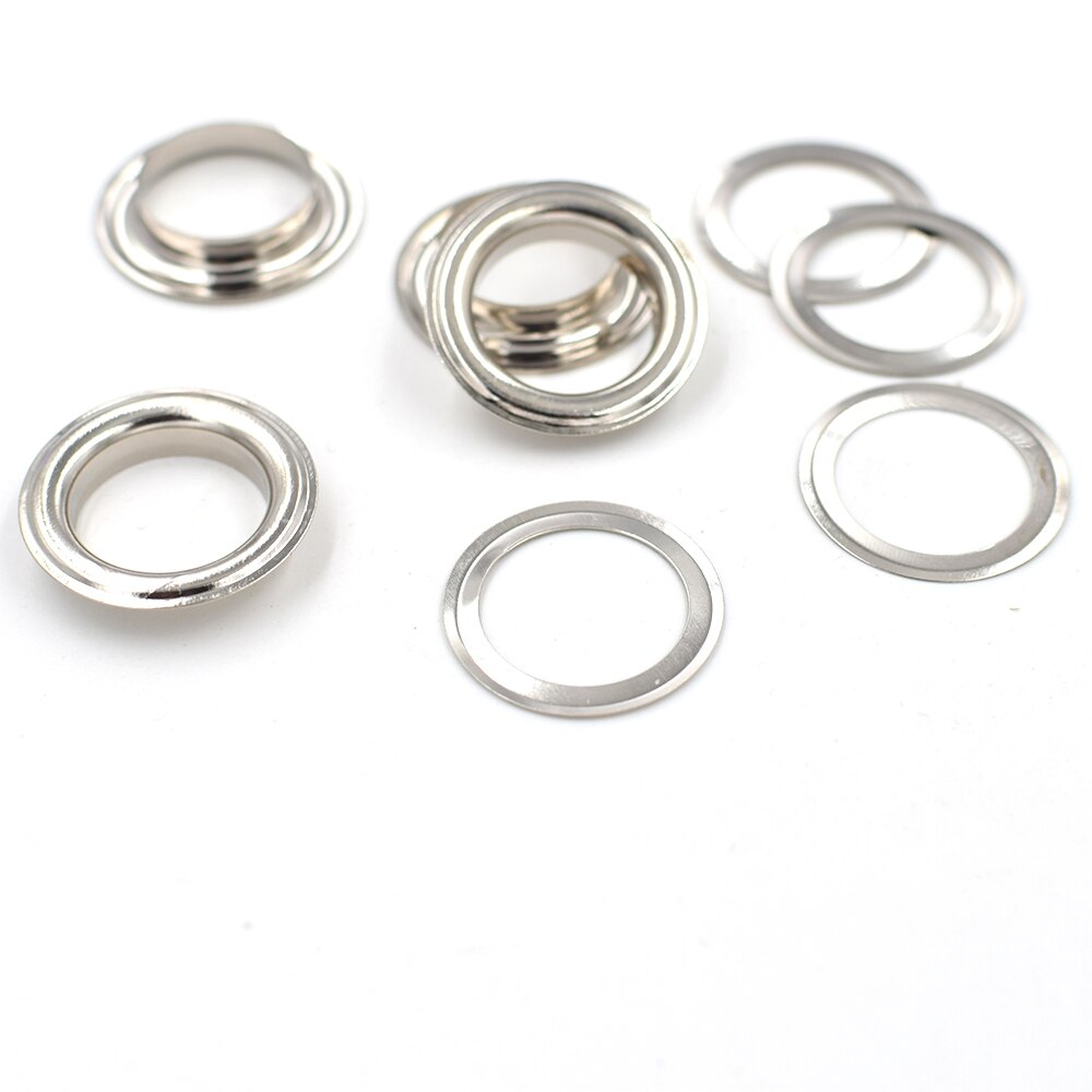 50 sets/zak. 1700 # binnendiameter 17mm oogjes. metalen gat. metalen touw gat. knop. Mold. knop gereedschap. Snaps