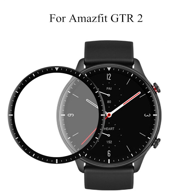3D Gebogen Rand Zachte Fibre Glas Voor Huami Amazfit Gtr 2 2e Cover Screen Protector Film Voor Amazfit Gtr 2e horloge Beschermhoes: Amazfit GTR 2 / 5PCS