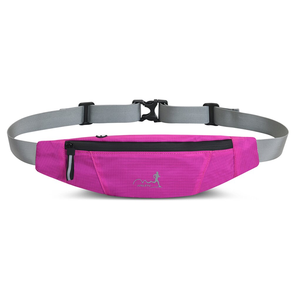 Marsupi sportivi da corsa marsupio per Fitness all'aperto uomo donna bicicletta ciclismo marsupi marsupi Sport all'aria aperta borse sportive: 	Rose Red