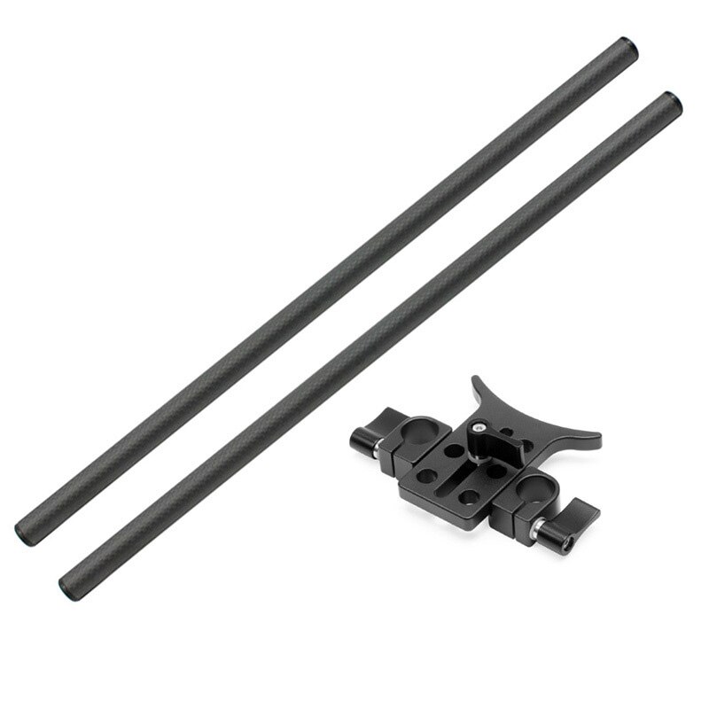 Lens Ondersteuning 15Mm Rod Clamp Rail Block Voor Dslr Rig Rod Systeem Camera: Default Title