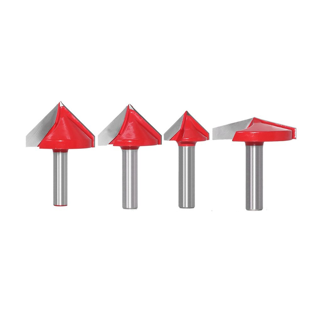 8mm 3D V Engraving Bit CNC Milling Cutter Router Bits For Wood Tungsten Woodworking 60/90/120/150 degree Milling Cutter