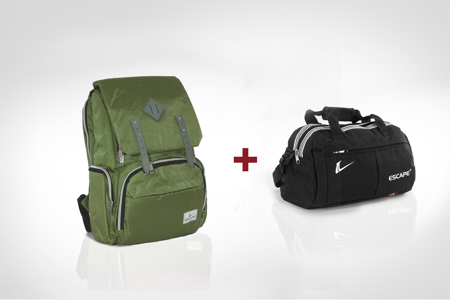 ESCAPE 802 + ESCAPE 110 SEASON POLYESTER MOTHER BABY BAG