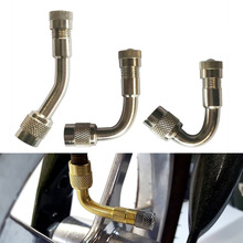 Reifen Ventil Verlängerung Adapter Abgewinkelt Rad Reifen Reifen Ventil Stengel Verlängerung Adapter Auto Motorrad a25
