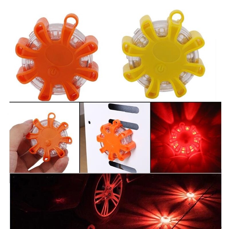 Forte LED magnétique feux de voiture de secours feux de signalisation routière avertissement veilleuses route disque balise Police route lumière Led