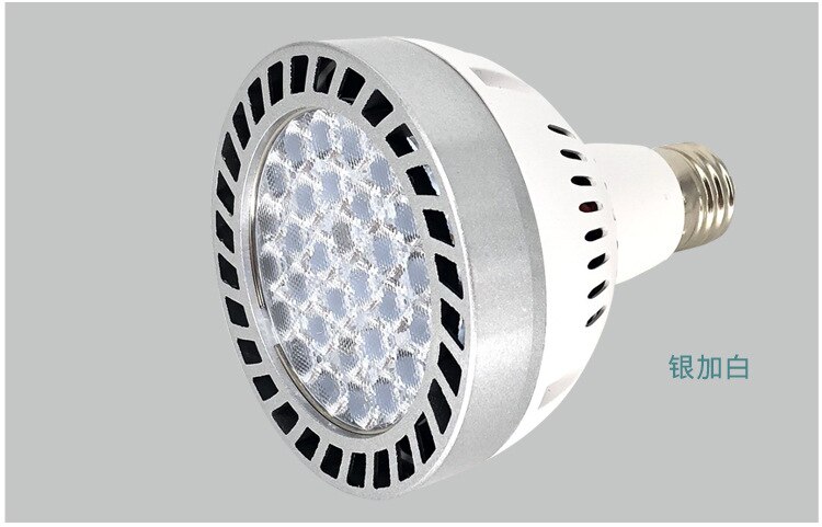 Dimbare led par 30 spotlight 0-45w 2.4g afstandsbediening cct 2700-6500k verstelbare indoor track spot winkellamp  ac85-265v