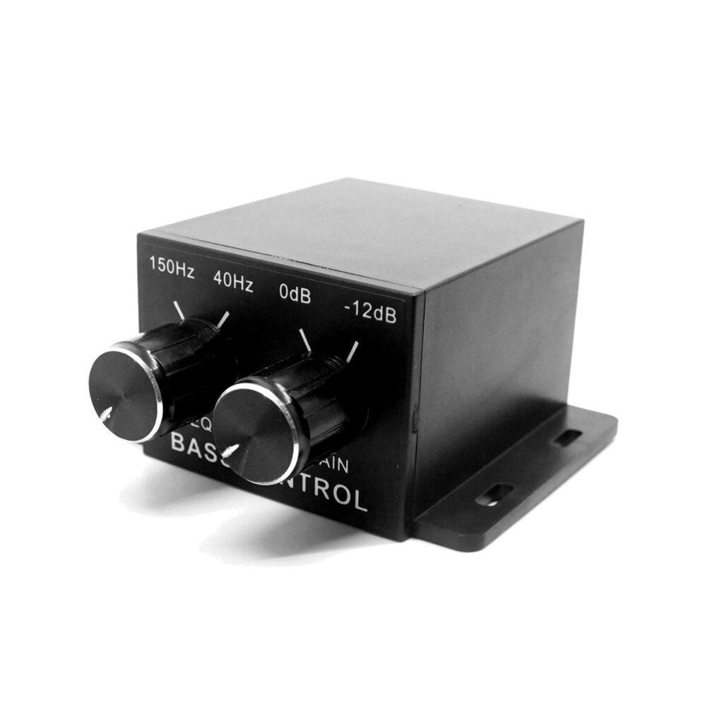 Car Audio Regulator Amplifier Bass Subwoofer Stereo Equalizer Controller 4 RCA
