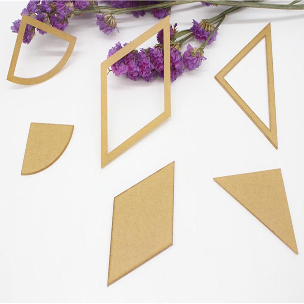 54 stk blandede quilteskabeloner diy værktøjer akryl sy stencil patchwork quilter styling værktøj håndlavet sy tilbehør  h99f