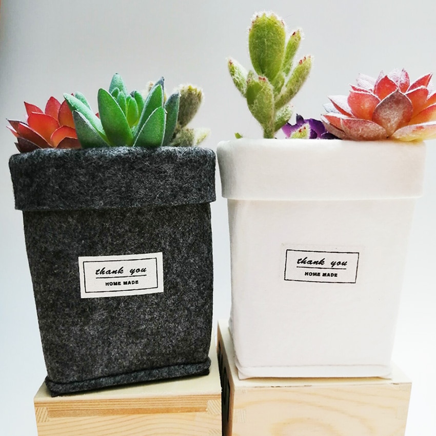 Pot de fleur moderne bébé Groot Pot de fleur stylo Pot jardin blanc plante pot en bois tissu intérieur jardinière succulente Pot bureau