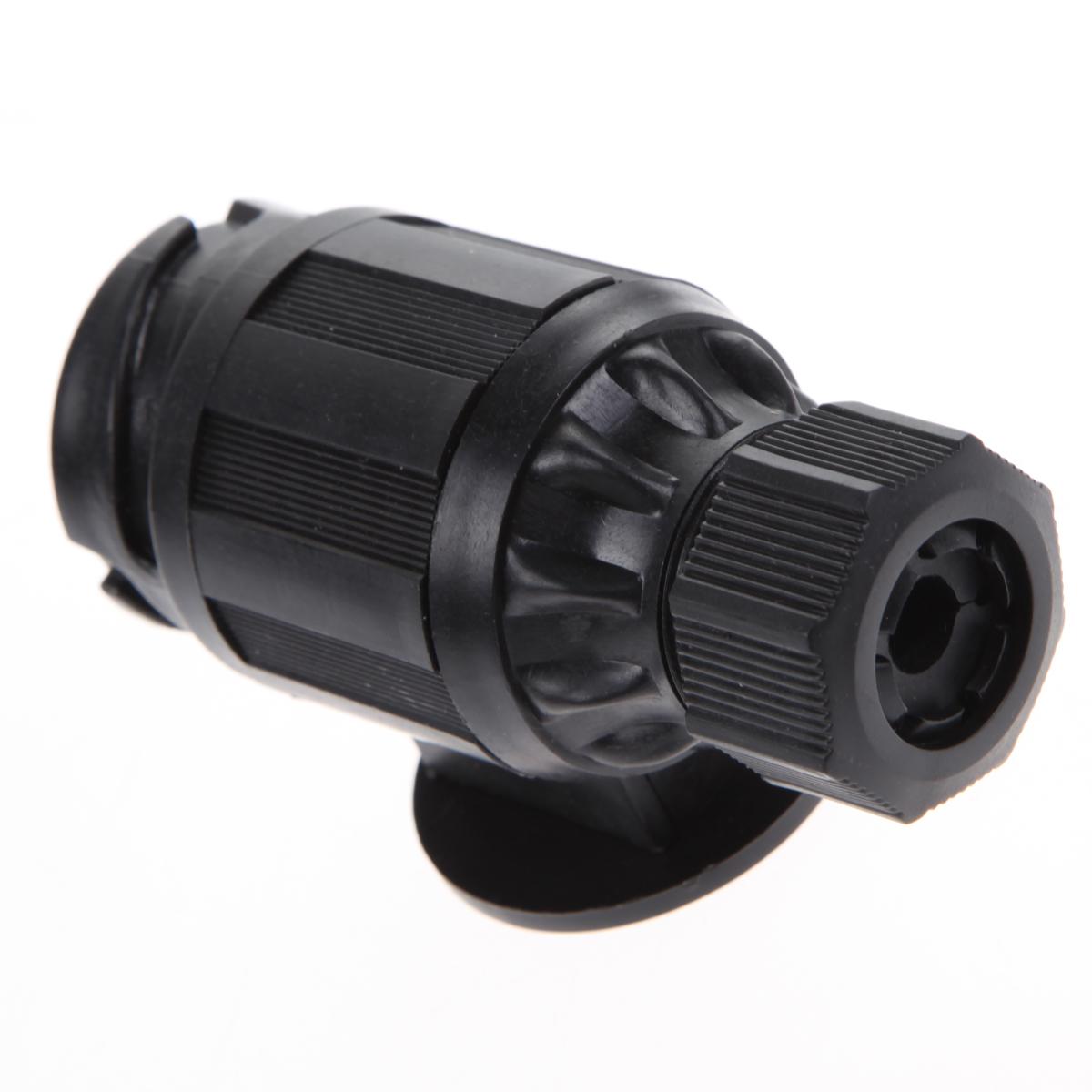 Praktische 13-Pin Trailer Socket Zwart Europese Stijl Elektrische Stopcontacten Camping Rv Caravan Auto Styling Trailer Socket