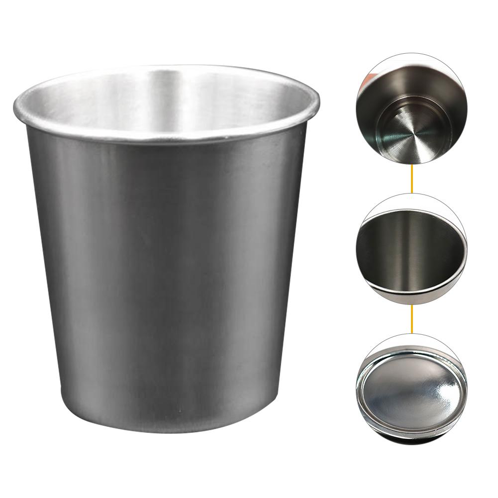 1Pcs 170ml/230ml Drinking Glass 304 Stainless Steel Shot Glasses Cups Wine Beer Whiskey Mugs Outdoor Travel Cup