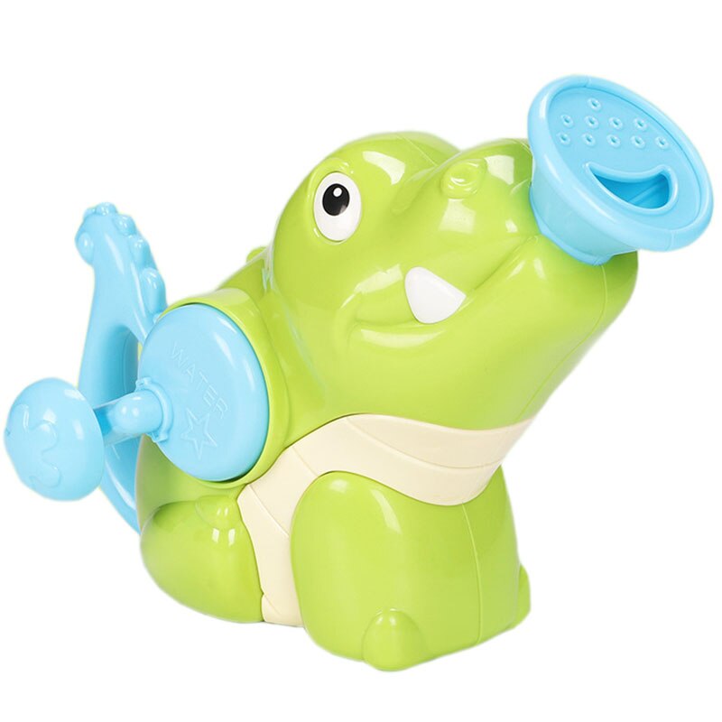 Vattenkruka badleksaker baby simning badrum bad dusch verktyg vatten hand spray leksaker 36 månader barn leksak, krokodil: Default Title