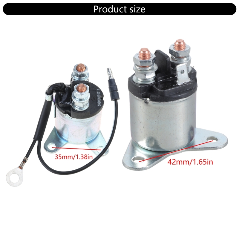 652f startmotorsolenoider 2- trådskontakter motorstartsolenoid med pigtail pålitlig startsolenoid för generatorer  gx160