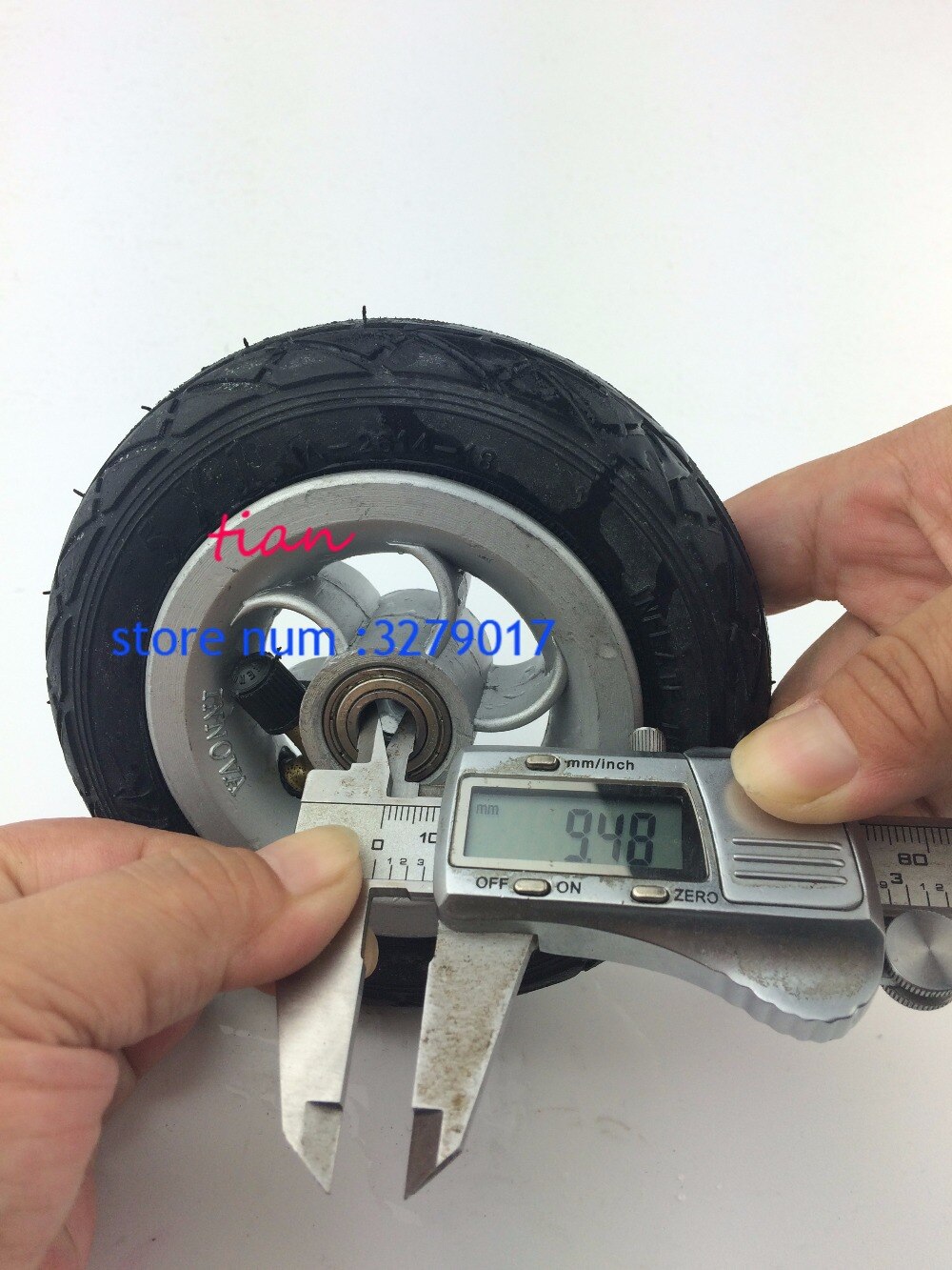 5 Inch Pneumatic Wheel Gocart Caster 5x1 tyre Wheel Using Metal Hub 5X1 Pneumatic Tire With Inner Tube Electric Vehicle