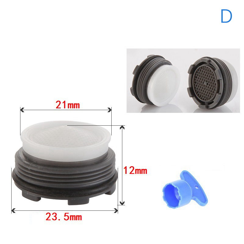 Badrumskran strålsamlare invändig gänga krantillbehör reservdelar filter köksmunstycke filter: Vinröd