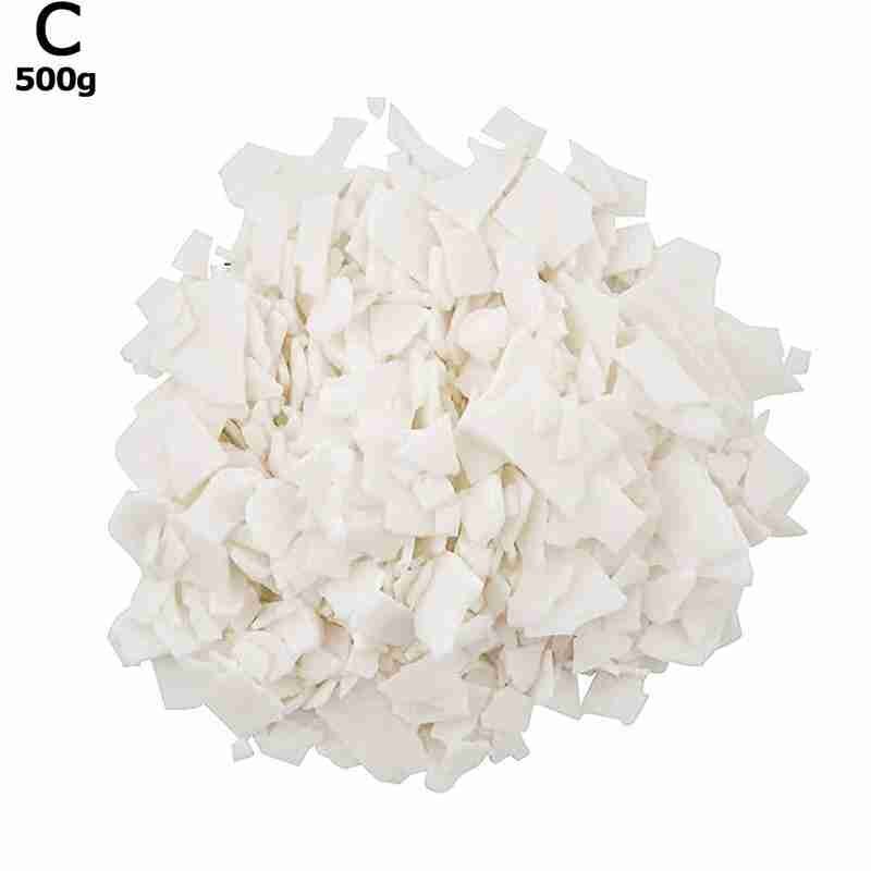 Schilferige Rookloze Soja Wax Voor Kaarsen Kaars Maken Materiaal 500/300/100G Gemaakt Geurende Materialen Wax Waxen kaarsen Smelt Weer K4V3: 500g