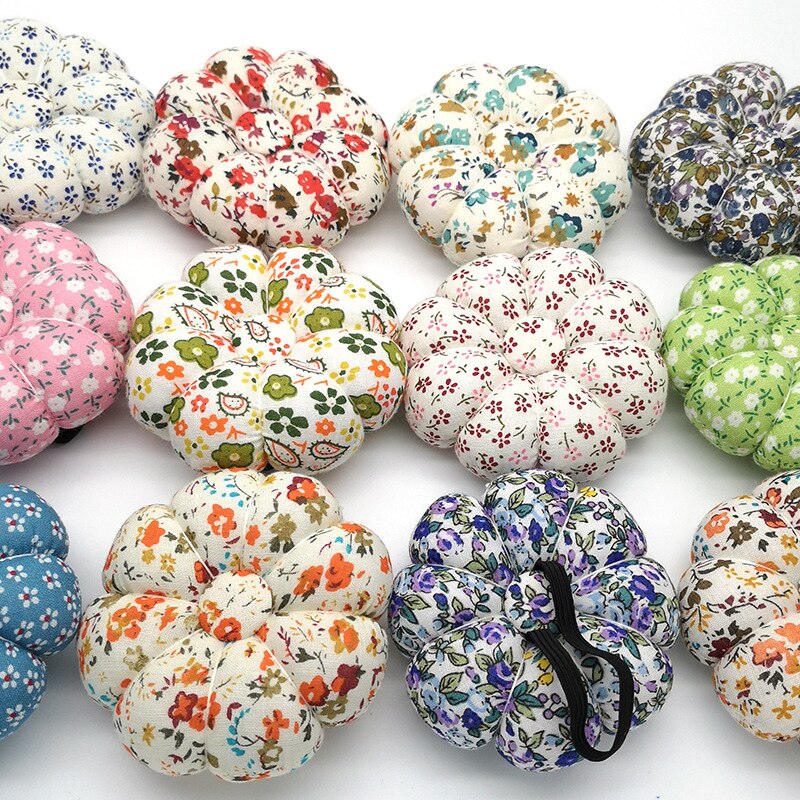 Mini Round Wrist Sewing Pin Cushion Multi-purpose Pincushion DIY Sewing Machine Hand Hanging Pin Holder Ball Alfileres Para Cost