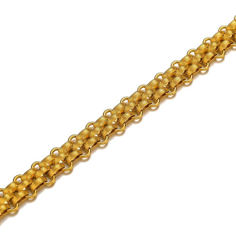 Cadenas gruesas grandes y pesadas de acero inoxidable de 1 metro para joyería DIY, collares Punk de Hip Hop, suministros de accesorios para pulseras: Negro