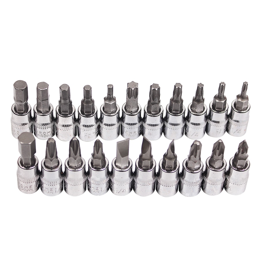 Car Repair Tool 46pcs 1/4-Inch Socket Set Car Repair Tool Ratchet Torque Wrench Combo Tools Kit Auto Repairing Tool Set