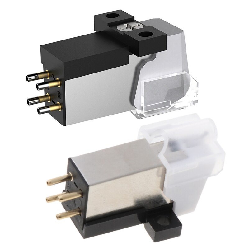 Cartridge Stylus with High-End Moving Magnetic Cartridge LP Turntable Phonograph Half-drilled cone stylus Acces