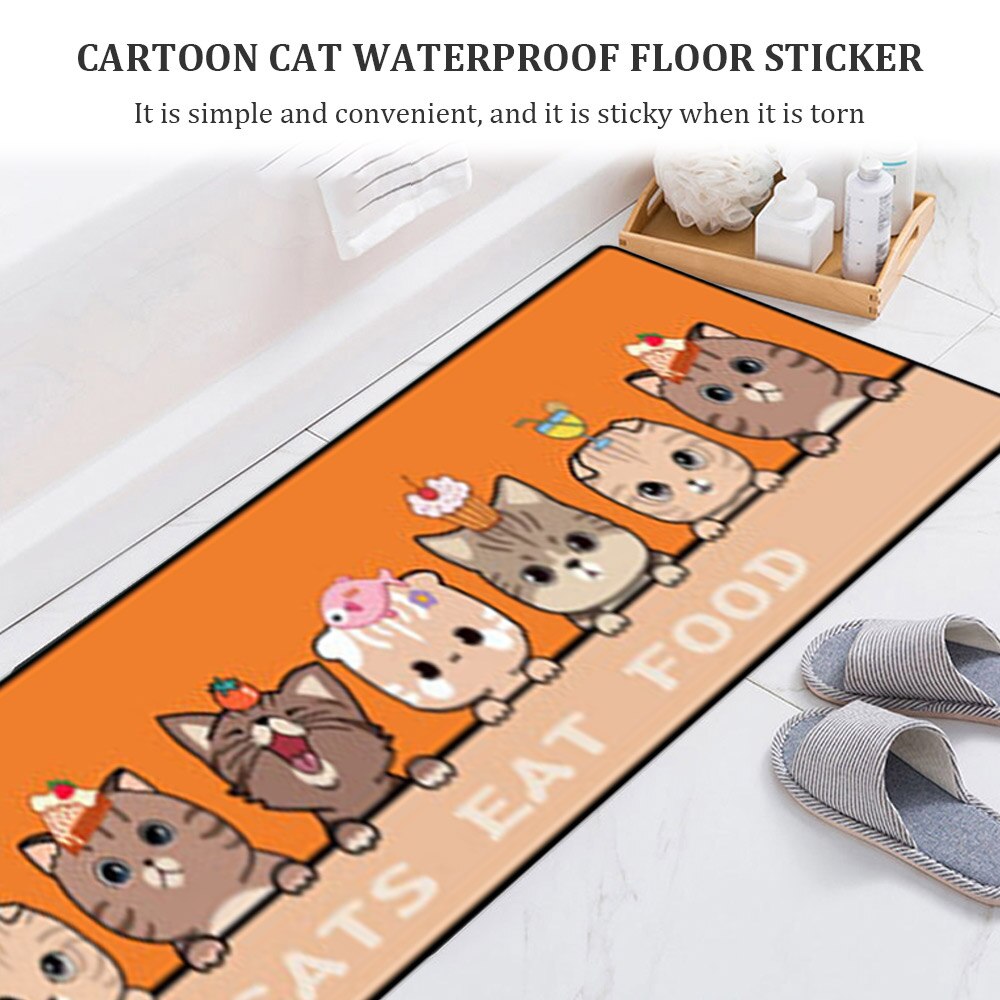 Keuken Tapijt Mat Wasbare Antislip Bad Vloer Tapijt Sticker Toegangsdeur Mat Woonkamer Nachtkastje Gebied Tapijt Hal tapijt Thuis