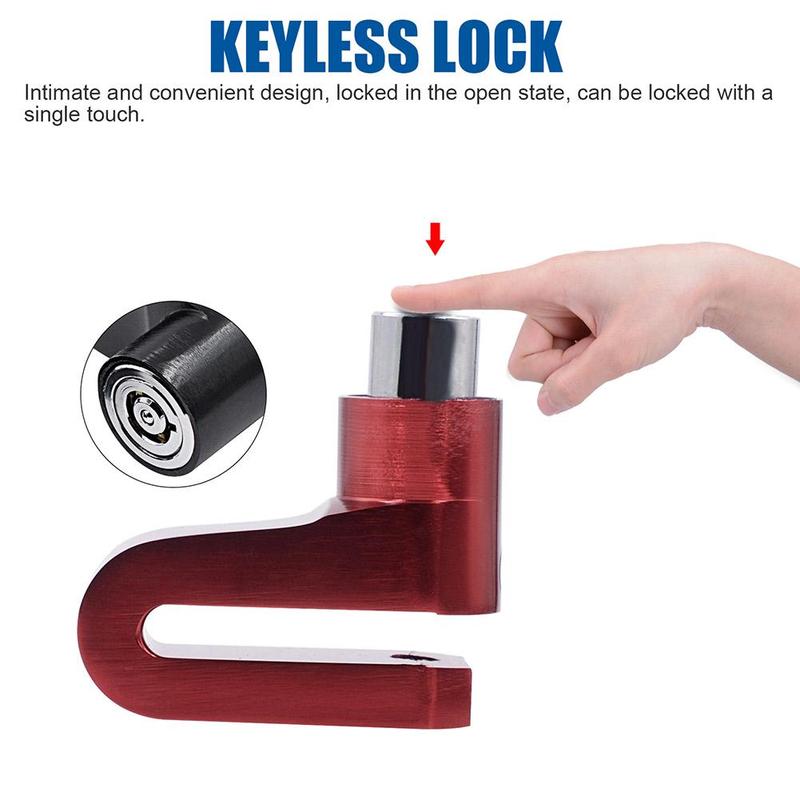 Motorcycle Alarm Lock Motorbike Anti-theft Alarm Wheel Disc Safety For Security Lock Brake For Siren L5O9