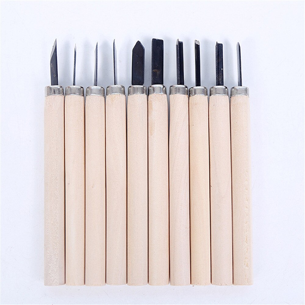3/6/8/10/12pcs/set Wood Carving Chisel Knifes Hand Tool Set for Basic Detailed Carving DIY Tools Woodworking Gouges