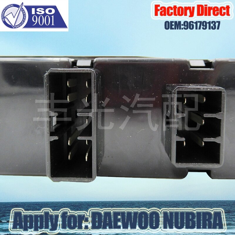 Factory Direct Auto Electric Window Power Switch Apply for DAEWOO NUBIRA LHD Driver Side 96179137 96210780