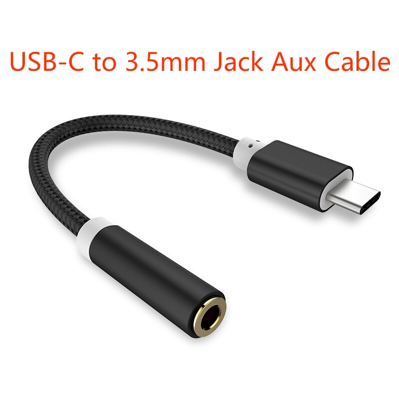 USB-C typ C adapter Port robić 3.5MM Aux audio Jacek słuchawki kabel słuchawkowy robić MacBook Samsung galaktyka Xiaomi Huawei