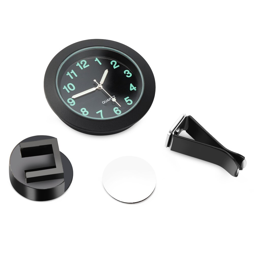 Horloge de jauge automatique lumineuse Mini voiture Air Vent